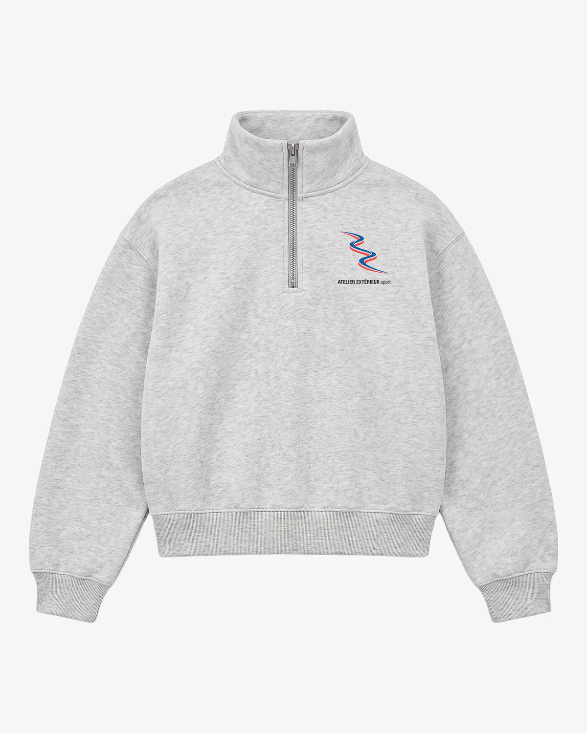Sport Quarter Zip - Heather Gray