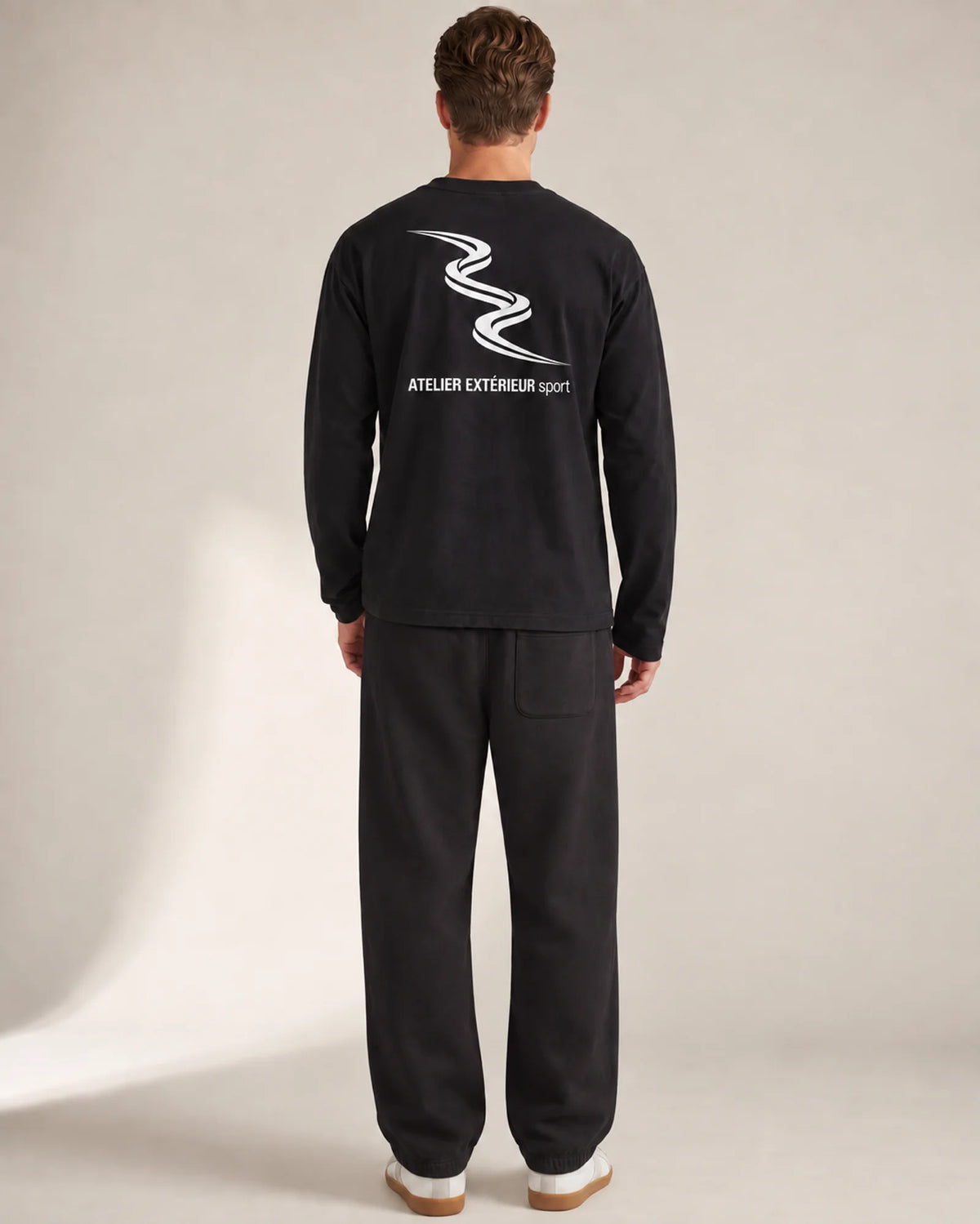 Sport Sweatpants - Cuffed - Black