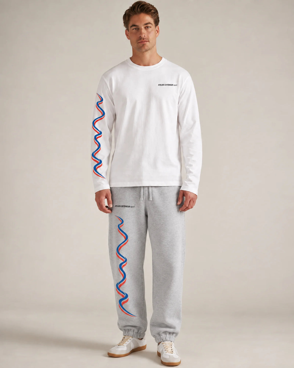 Sport Sweatpants - Cuffed - Heather Gray