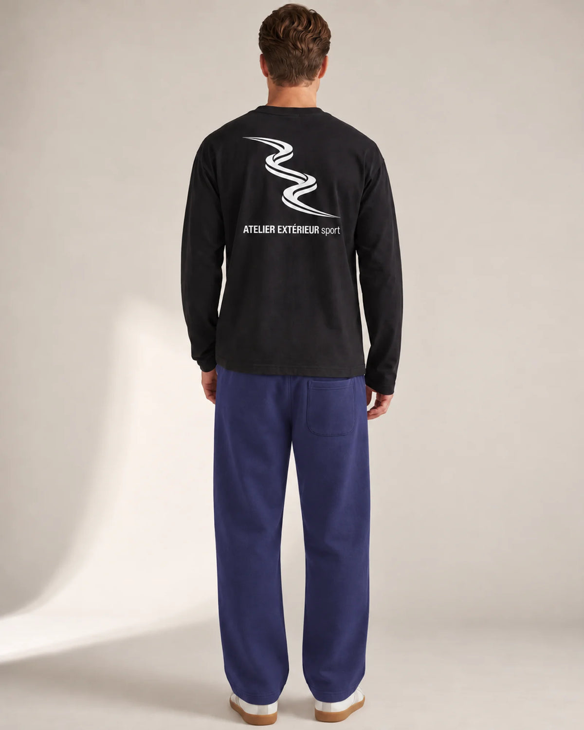 Sport Sweatpants - Straight Leg - Navy