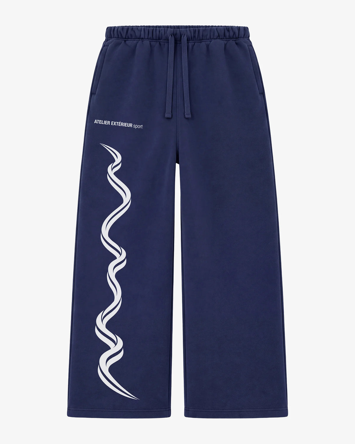 Sport Sweatpants - Straight Leg - Navy