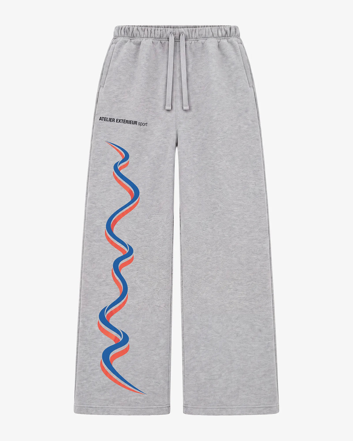 Sport Sweatpants - Straight Leg - Heather Gray