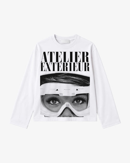 Vintage Long Sleeve Tee - White