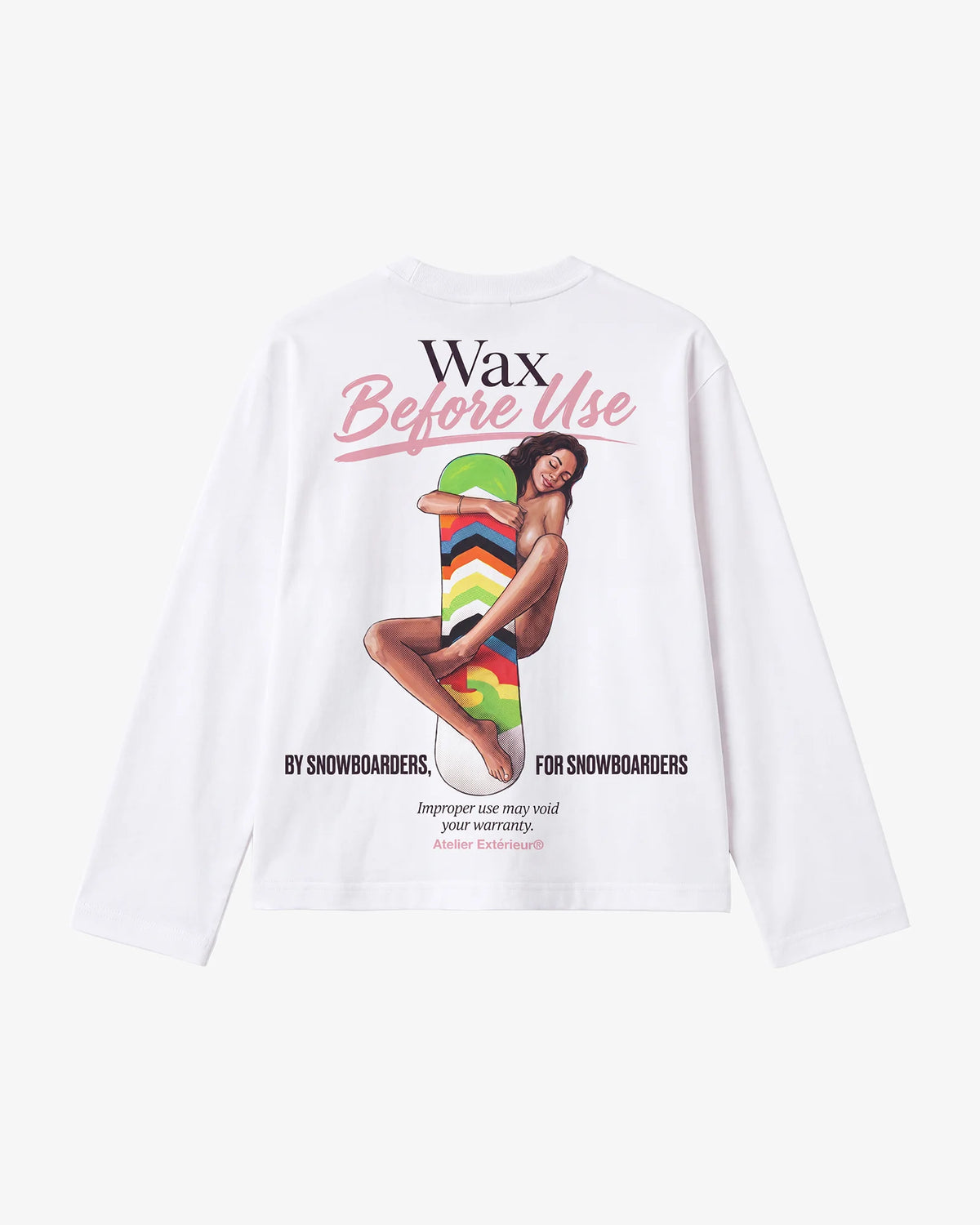 Wax Before Use Long Sleeve Tee