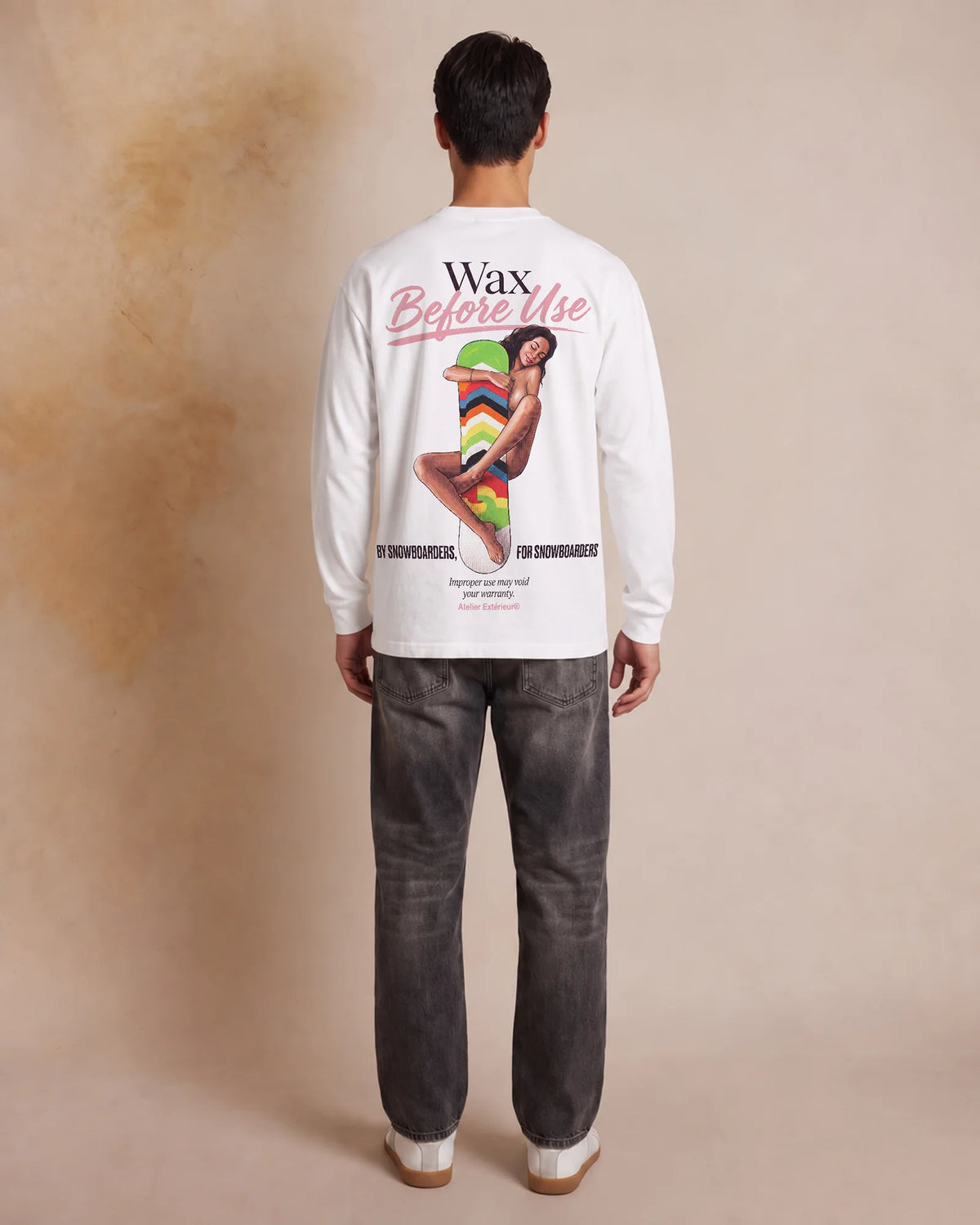 Wax Before Use Long Sleeve Tee