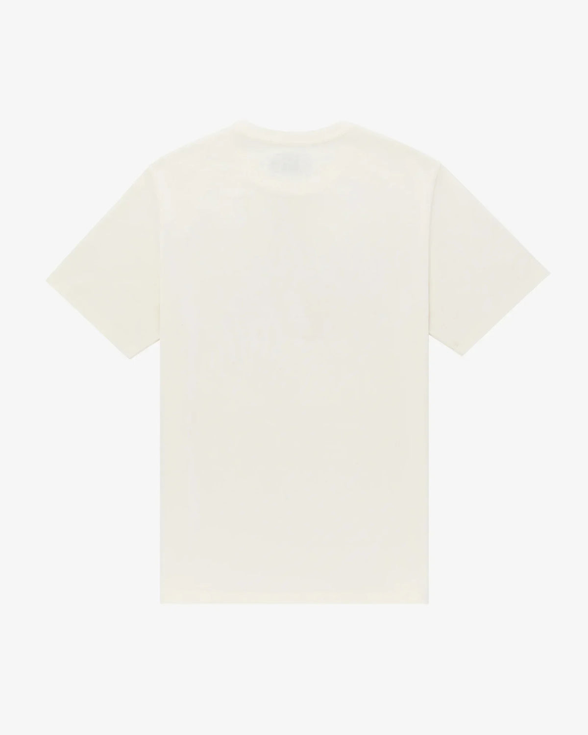 Ski Queen women's tee in ecru, back view, unprinted